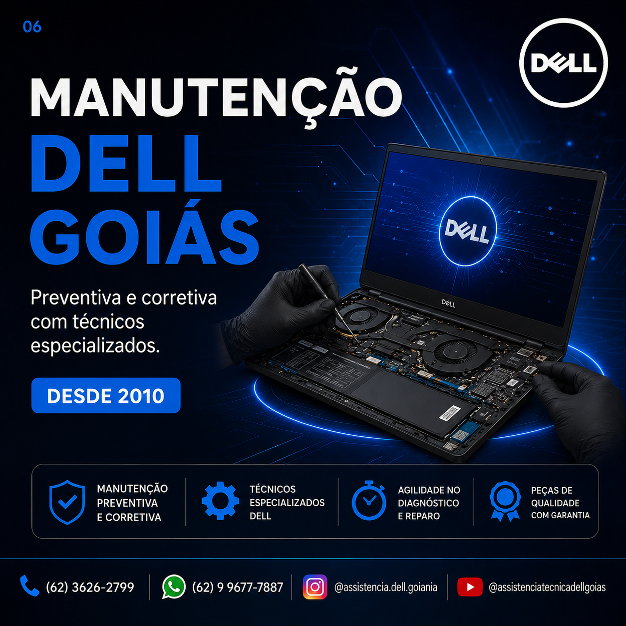 MANUTENÇÃO DELL GOIÁS