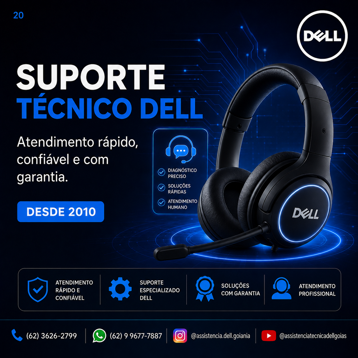 SUPORTE TÉCNICO DA DELL EM GOIÂNIA GOIÁS